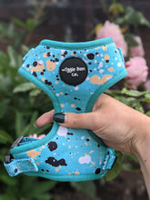 Load image into Gallery viewer, Teal Splatter Adjustable Harness